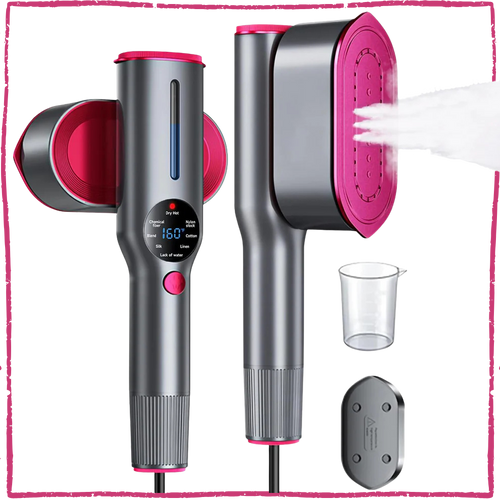 Portabler Reise-Dampfbügeleisen & Dampfglätter – 2-in-1 Kompaktes Design