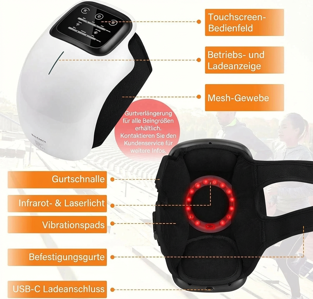EverLium ThermaKnee Pro - Cordless Heated Knee Massager