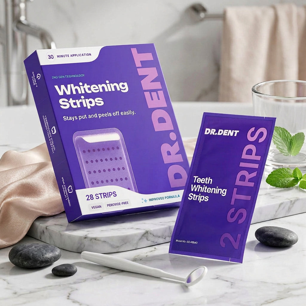 Dr. Dent Whitening Strips - 28 Strips Bundle