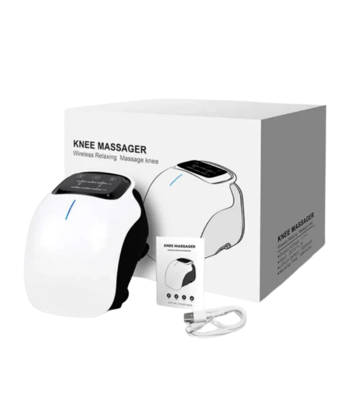 EverLium ThermaKnee Pro - Cordless Heated Knee Massager